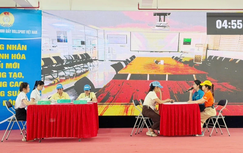 Hội thi “An toàn vệ sinh viên giỏi - Tìm hiểu kiến thức pháp luật” năm 2026