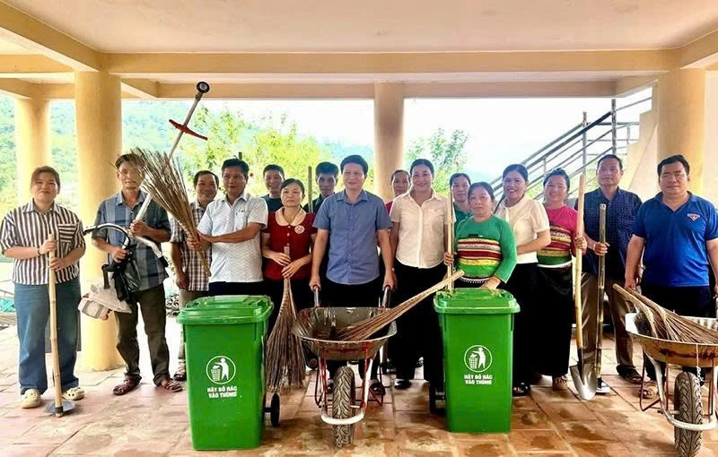 Cựu chiến binh xã Nam Xuân gương mẫu bảo vệ môi trường