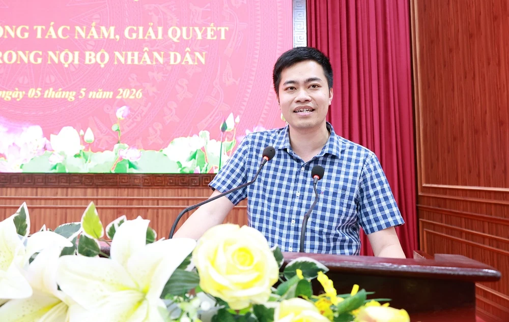 Xã Thiệu Hóa nâng cao hiệu quả giải quyết mâu thuẫn trong Nhân dân