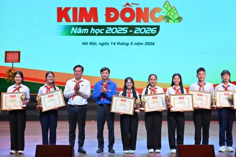 Thanh Hóa có 2 học sinh đạt Giải thưởng Kim Đồng năm học 2025-2026