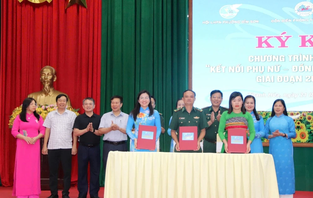 Ký kết Chương trình phối hợp “Đồng hành cùng phụ nữ biên cương” giai đoạn 2026 - 2030