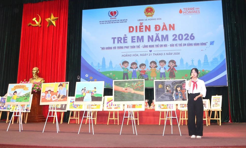 “Nói không với trừng phạt thân thể - Lắng nghe trẻ em nói, bảo vệ trẻ em bằng hành động”
