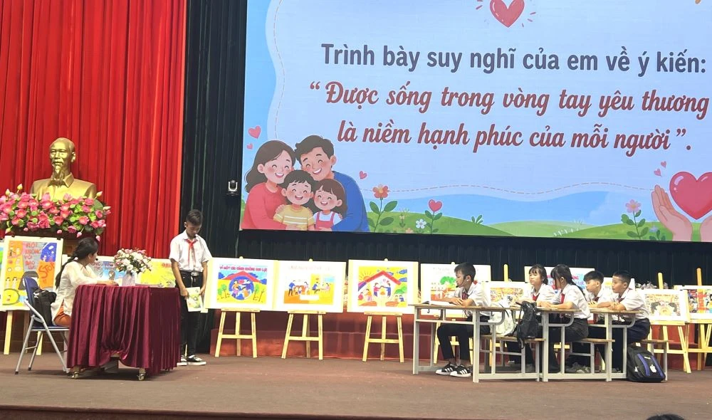 “Nói không với trừng phạt thân thể - Lắng nghe trẻ em nói, bảo vệ trẻ em bằng hành động”