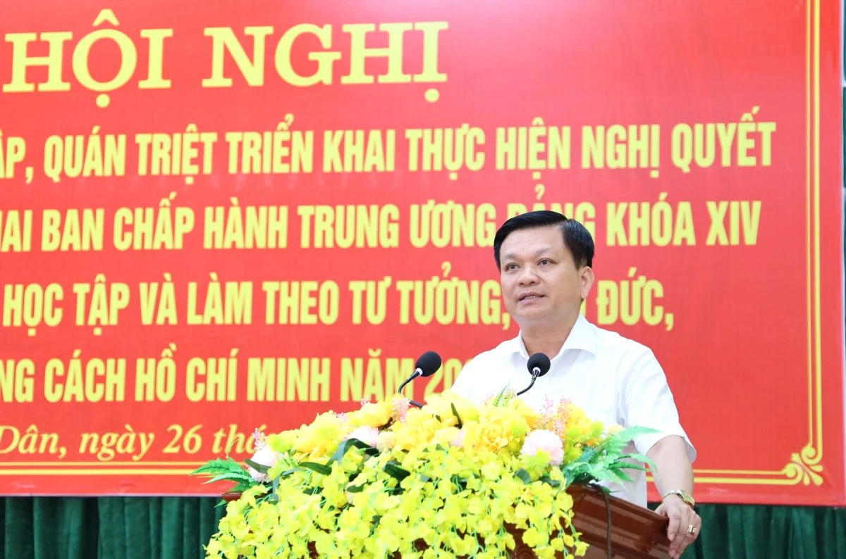 Phường Tân Dân tổ chức nghiên cứu chuyên đề học tập và làm theo tư tưởng, đạo đức, phong cách Hồ Chí Minh