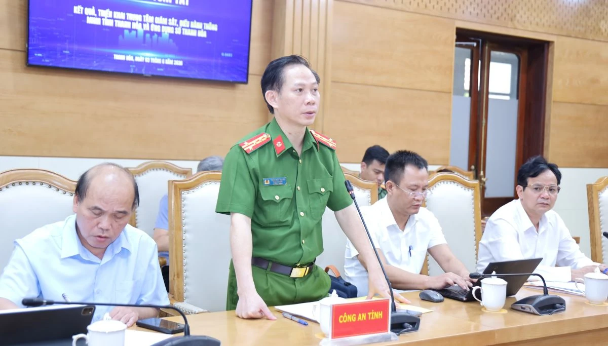 Chuẩn hóa dữ liệu IOC Thanh Hóa: “Đúng, đủ, sạch, sống, liên thông, thống nhất, dùng chung”