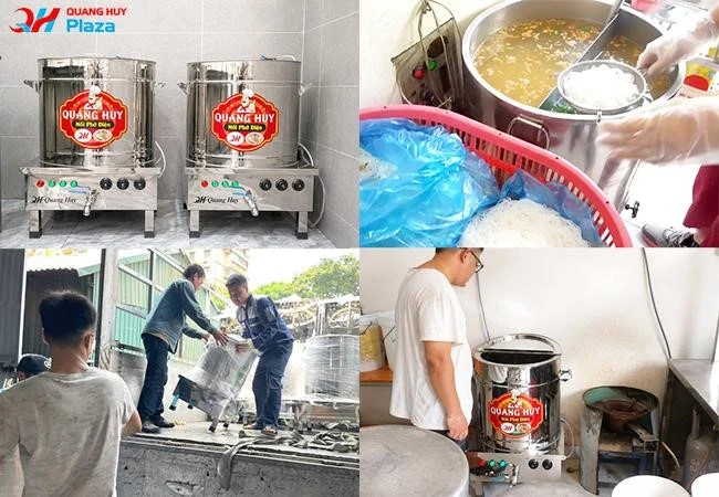 Kinh nghiệm chọn mua nồi phở gọn bếp cho quán nhỏ