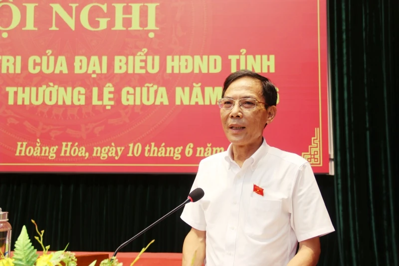 Cử tri xã Hoằng Hóa kiến nghị quy hoạch đô thị và một số chế độ, chính sách đặc thù
