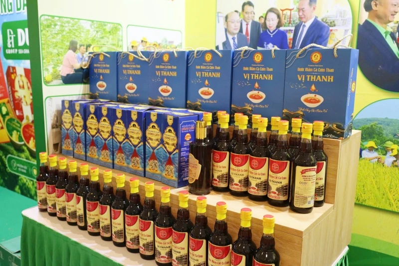 Hơn 80 sản phẩm tiêu biểu của Thanh Hóa được giới thiệu tại Đại hội đại biểu toàn quốc Hội Nông dân Việt Nam