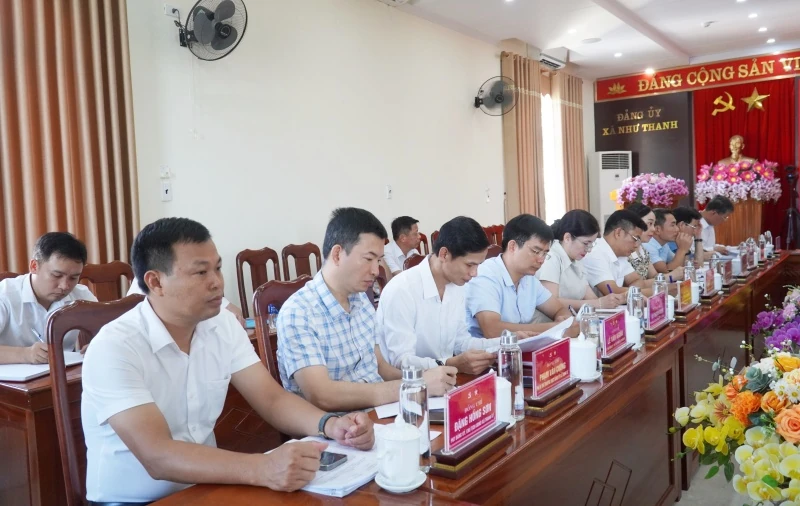 Kiểm tra việc vận hành mô hình chính quyền địa phương 2 cấp tại 6 xã