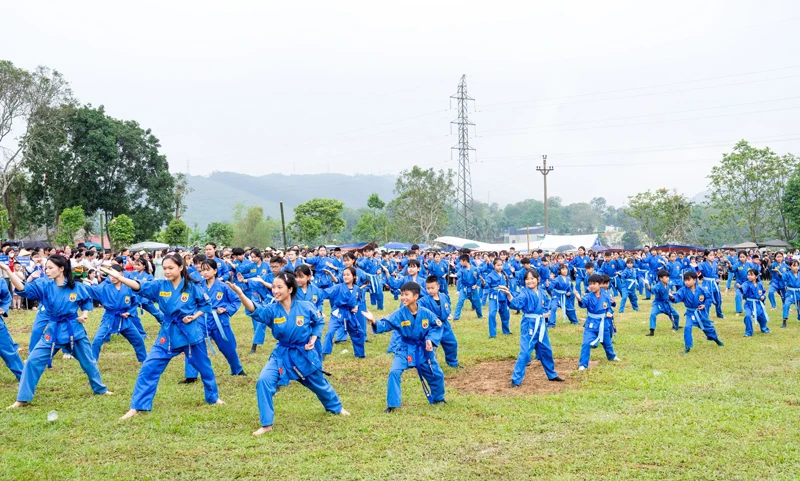 Lan tỏa phong trào thể dục thể thao ở xã Minh Sơn