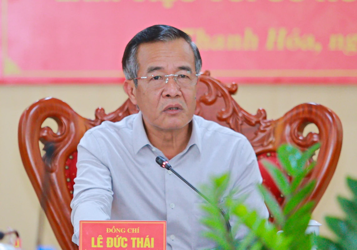 Bí thư Tỉnh ủy Lê Đức Thái: Tháo gỡ điểm nghẽn, tạo động lực mới cho phát triển nông nghiệp và môi trường