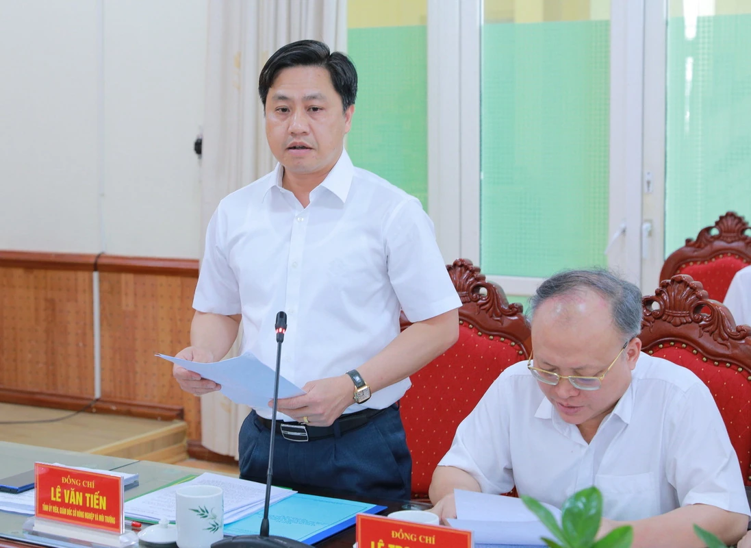 Bí thư Tỉnh ủy Lê Đức Thái: Tháo gỡ điểm nghẽn, tạo động lực mới cho phát triển nông nghiệp và môi trường