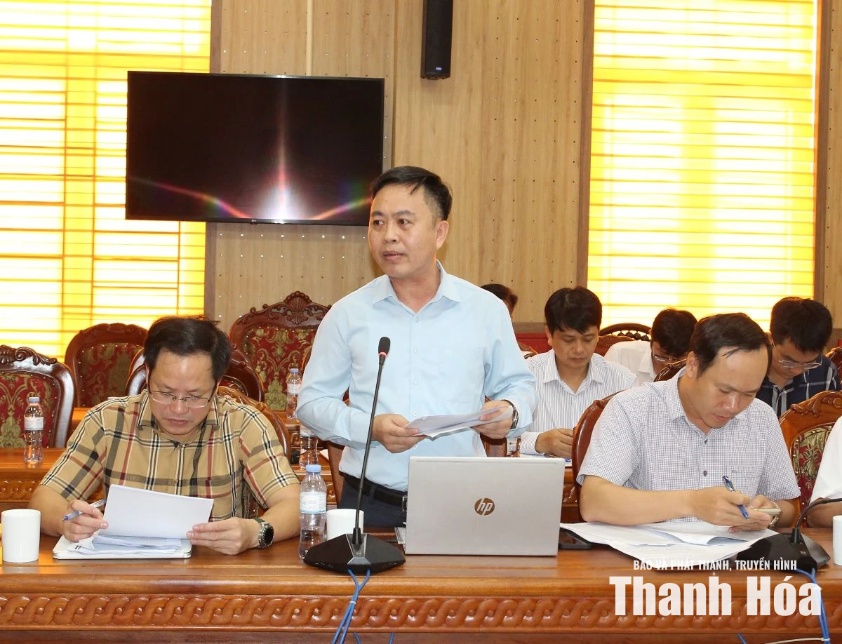 Tổ theo dõi số 5 - Ban Thường vụ Tỉnh ủy làm việc với đảng ủy 11 xã