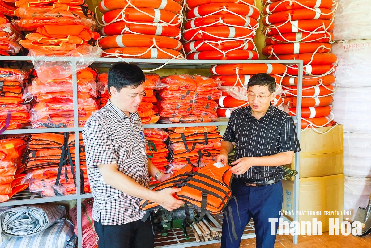Kiểm tra công tác phòng, chống thiên tai tại 5 xã