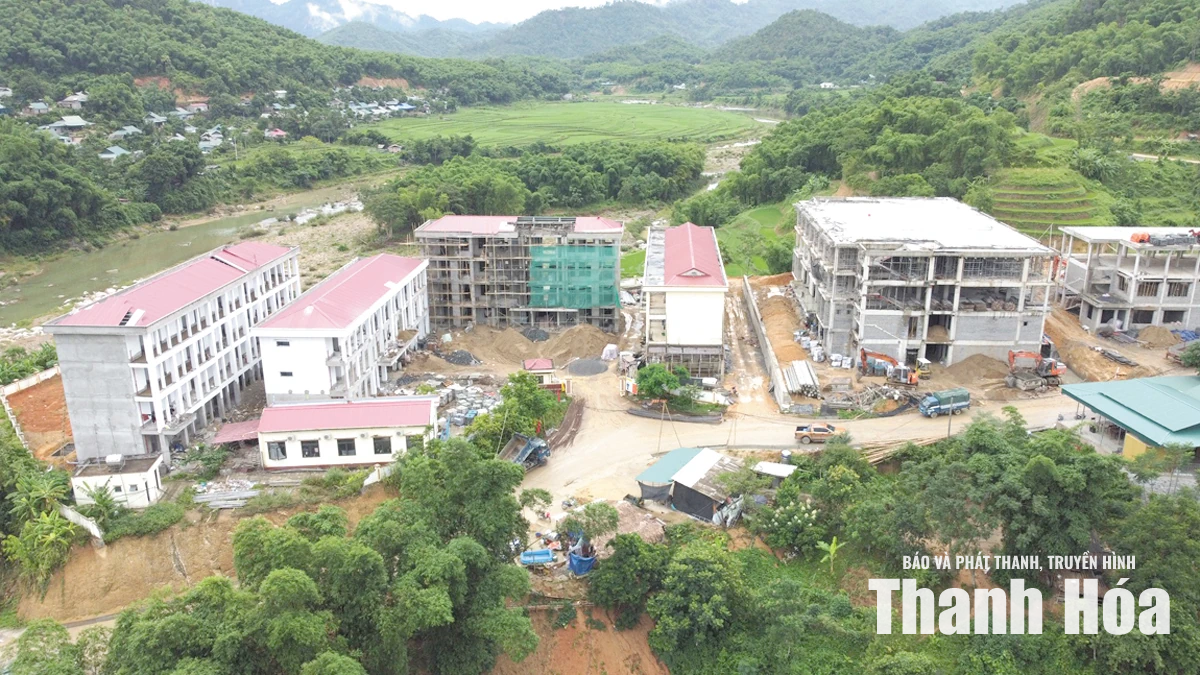 Chuẩn bị vận hành công trình Trường Nội trú&nbsp;liên cấp TH&amp;THCS Tam Thanh