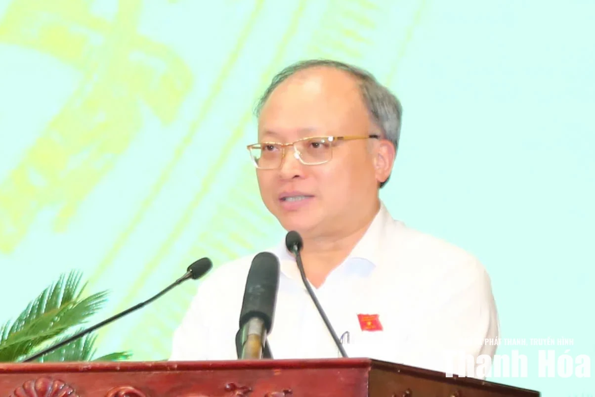 Kỳ họp thứ tư, HĐND tỉnh Thanh Hóa khóa XIX: Nghe các tờ trình, báo cáo thẩm tra và thảo luận nhiều nội dung quan trọng