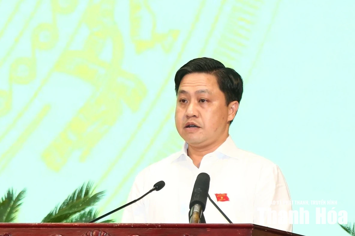 Kỳ họp thứ tư, HĐND tỉnh Thanh Hóa khóa XIX: Nghe các tờ trình, báo cáo thẩm tra và thảo luận nhiều nội dung quan trọng