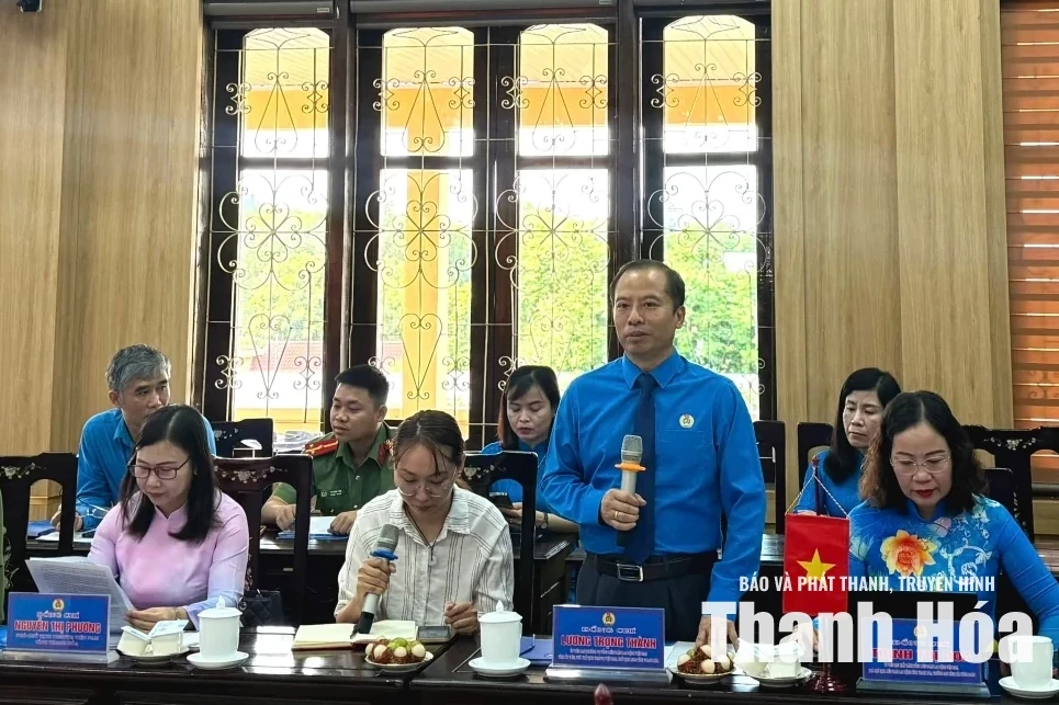 Tiếp tục vun đắp quan hệ hợp tác giữa Công đoàn hai tỉnh Thanh Hóa - Hủa Phăn