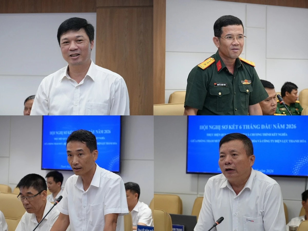 Phát huy hiệu quả Quy chế phối hợp giữa Công ty Điện lực Thanh Hóa và Bộ Chỉ huy Quân sự tỉnh&nbsp;