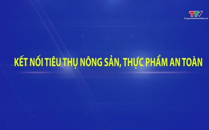 Phóng sự: Kết nối, tiêu thụ nông sản thực phẩm an toàn