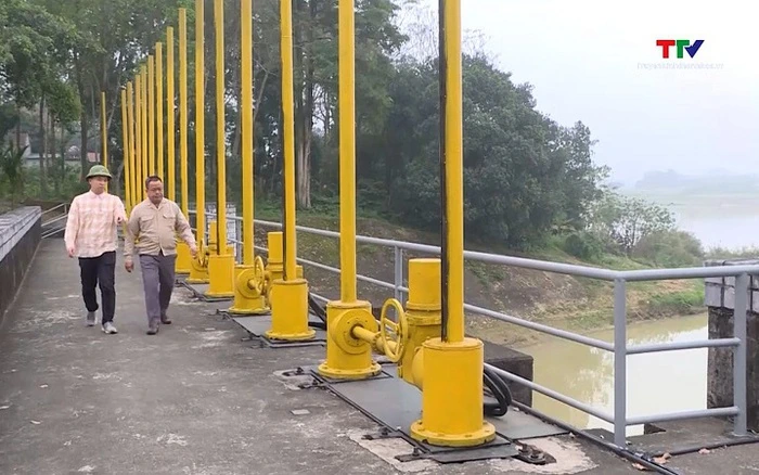Chủ động nguồn nước tưới phục vụ sản xuất vụ mùa